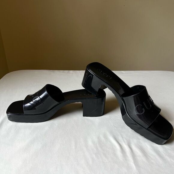 Gucci Black Women's Slide Sandals - Picture 7 of 14